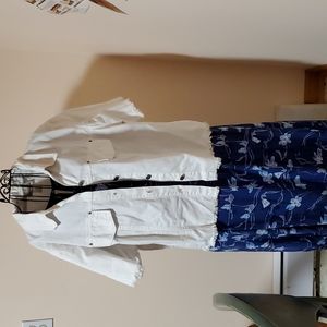 Expressions 2 piece long dress with jacket 3X